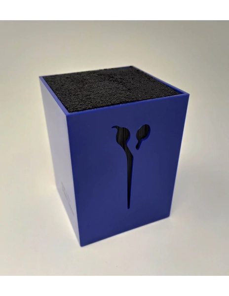 Držiak na nožnice - modrý