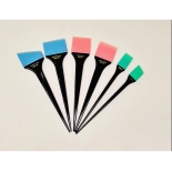 Set silikonových štětců (6 ks/bal) - černé