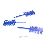 Oboustranný barvicí hřeben - modrý