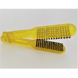 Kefa na vyrovnávanie vlasov - žltá