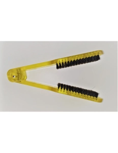 Kefa na vyrovnávanie vlasov - žltá