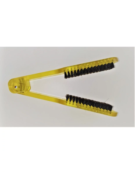 Kefa na vyrovnávanie vlasov - žltá