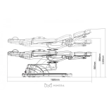 Electric pedicure chair APUS E3 - swivel