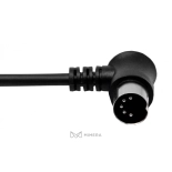 Replacement ultrasonic spatula - bent connector