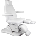 Electric Pedicure/Podology chair BARON E3 - white, Medical grade PVC