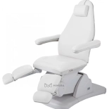 Electric Pedicure/Podology chair BARON E3 - white, Medical grade PVC