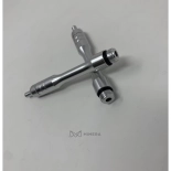 Spare heads for dermabrasion with holders