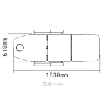 Hydraulic cosmetic bed KELU