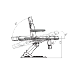 Kosmetikliege elektrisch RAMON DELUX PLUS E4 - drehbar mit der Heizung