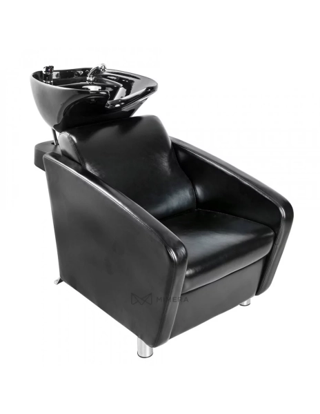 Shampoo chair FJORD - shiny black