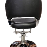 Kadeřnické křeslo JANE - matná černá