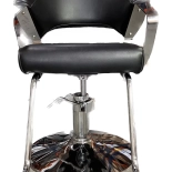 Kadeřnické křeslo JANE - matná černá