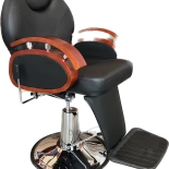 Barber chair SILK - matt black