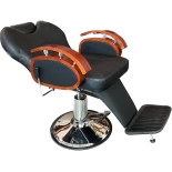 Barber chair SILK - matt black