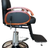 Barber chair SILK - matt black