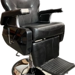 Barber křeslo LIMO - lesklá černá