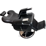 Barber křeslo LIMO - lesklá černá