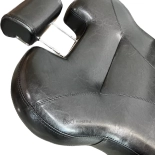 Barber křeslo LIMO - lesklá černá