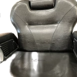 Barber křeslo LIMO - lesklá černá