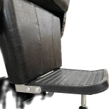 Barber křeslo LIMO - lesklá černá