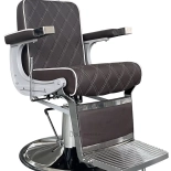 Barber křeslo CROSS - taupe hnědá