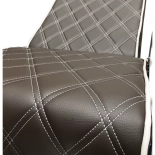 Barber křeslo CROSS - taupe hnědá