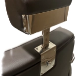 Barber křeslo CROSS - taupe hnědá