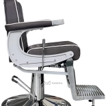 Barber křeslo CROSS - taupe hnědá