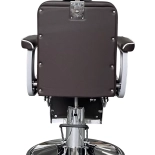 Barber křeslo CROSS - taupe hnědá