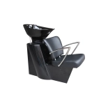 Shampoo chair SOLO - matt black