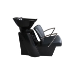 Shampoo chair SOLO - matt black