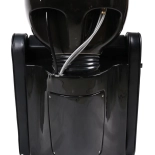 Shampoo chair GALA - matt black