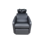 Shampoo chair FERRY - matt black