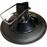 Retro barber chair CEZANNE BLACK - cooper brown