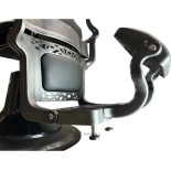 Retro barber chair CEZANNE GREY - matt black