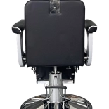 Barber křeslo CROSS PLUS - drsná černá