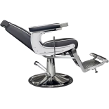 Barber křeslo CROSS PLUS - drsná černá