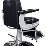 Barber křeslo CROSS PLUS - drsná černá