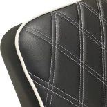 Barber křeslo CROSS PLUS - drsná černá