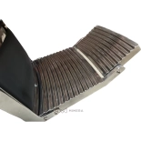 Barber křeslo CROSS PLUS - drsná černá