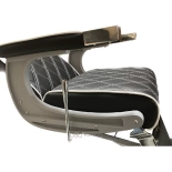 Barber křeslo CROSS PLUS - drsná černá