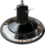 Retro barber křeslo ELEGANCE - matná černá