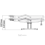 SPA Wellness leżanka LUBI E3 - z ogrzewaniem