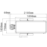 SPA Wellness leżanka LUBI E3 - z ogrzewaniem