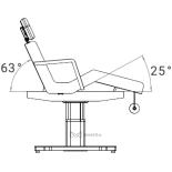 SPA Wellness leżanka LUBI E3 - z ogrzewaniem