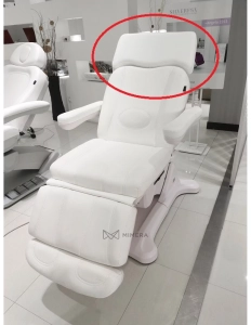 Replacement headrest for treatment beds NICO PLUS - WIDE