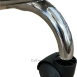 Hairdressing stool SIMA - matt black