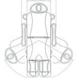 Electric cosmetic bed NICO E3 - swivel