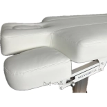 SPA Wellnessliege TARA PLUS E4 - mit Heizung und Audio/Vibrationssystem,  teak/weiß