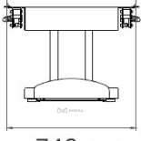 SPA Wellness bed SATURN PLUS E4 - with heating, light grey